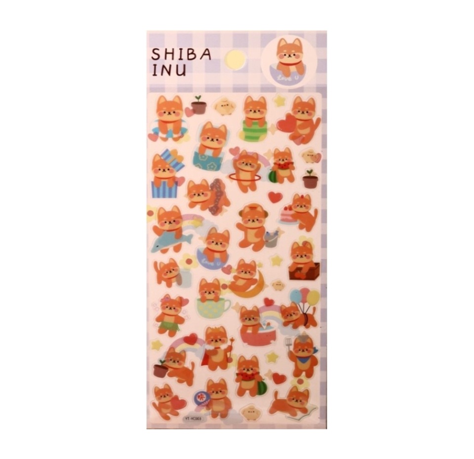 

Наклейки iLikeGift Shibainu