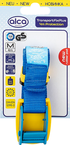 

Ремень для крепления груза ALCA Быстрый зажим 2,5смx4м, 115г Арт. 405300