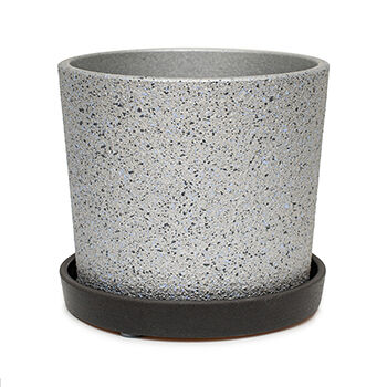 Горшок Дакар серебро кедр №3, Россия