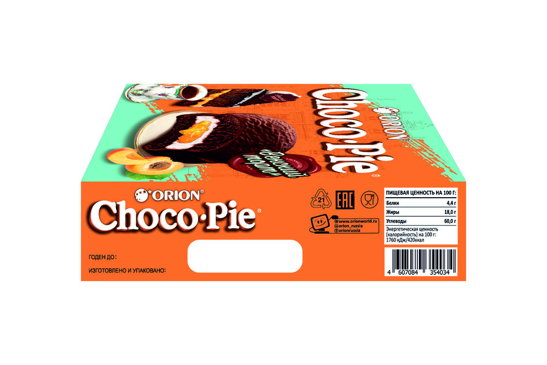 

Пирожное Orion Choco Pie Венский торт 360 г