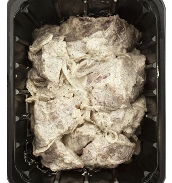 Шашлык из свиной шеи в майонезном соусе 1кг