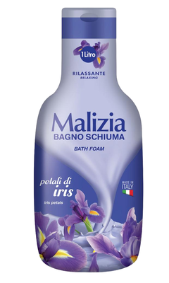 Пена для ванны Malizia Лепестки ириса (Petali di Iris) 1 л