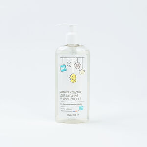 Средство детское для купания и шампунь 2в1