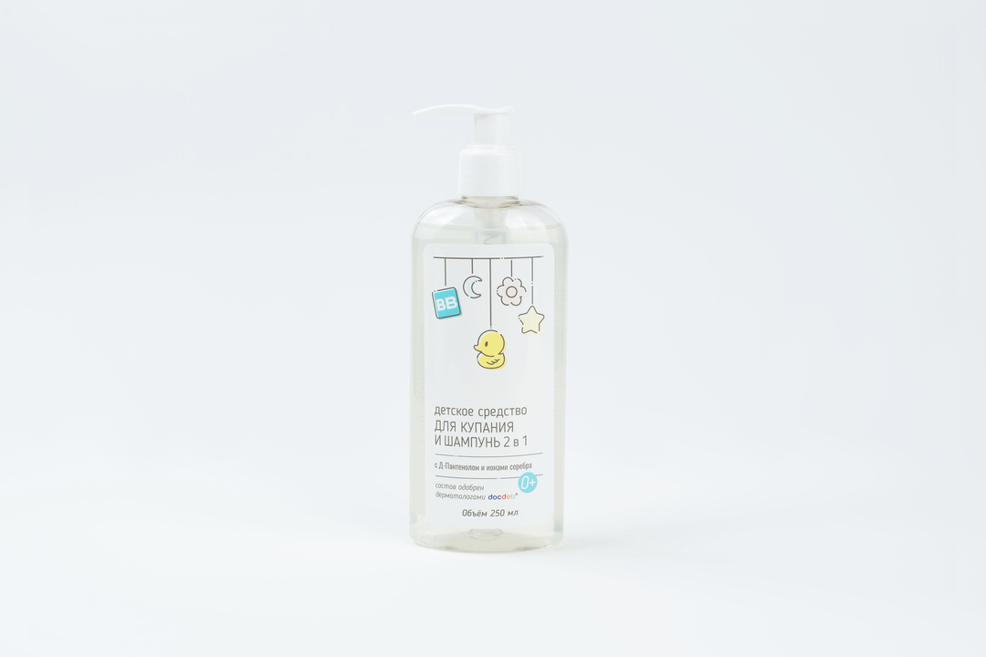 

Средство детское для купания и шампунь 2в1