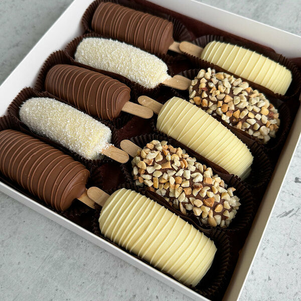 Набор клубники в шоколаде Банановый экспресс 