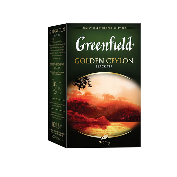 Чай черный Greenfield Golden Ceylon листовой