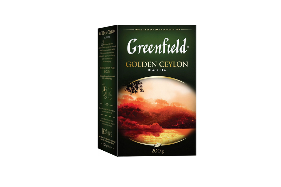 

Чай черный Greenfield Golden Ceylon листовой 200 г