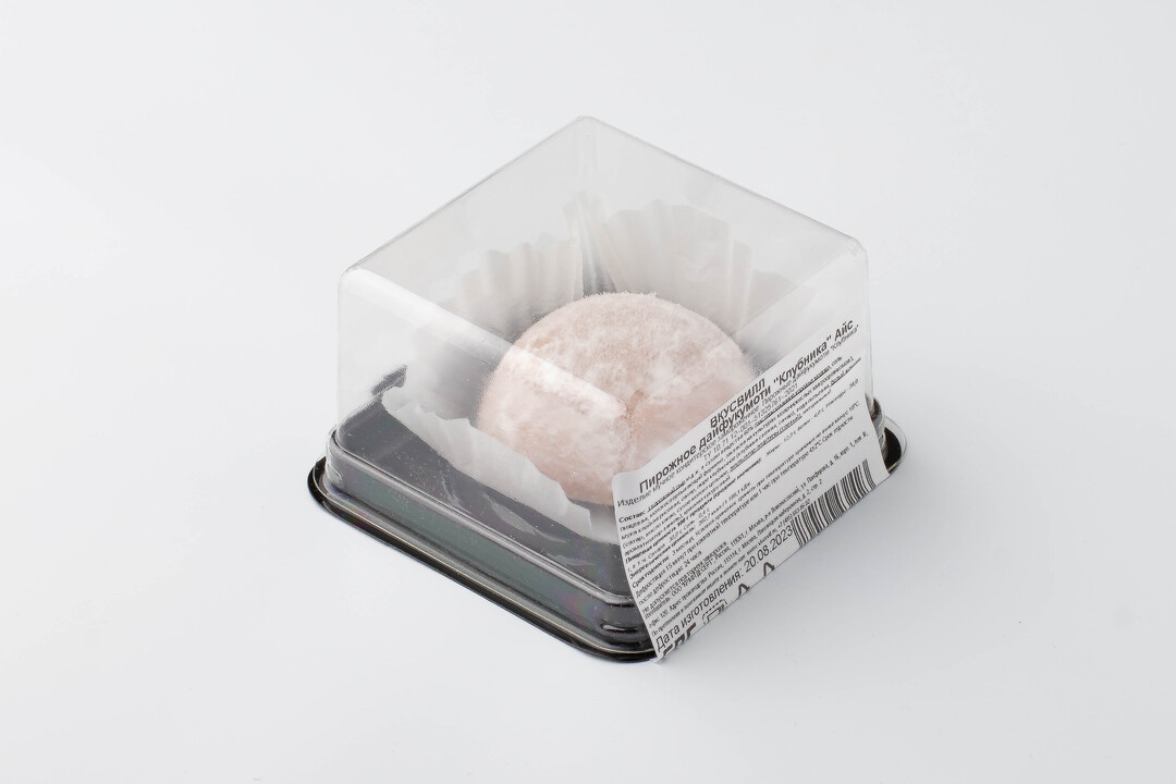 

Пирожное дайфукумоти "Клубника" замороженное