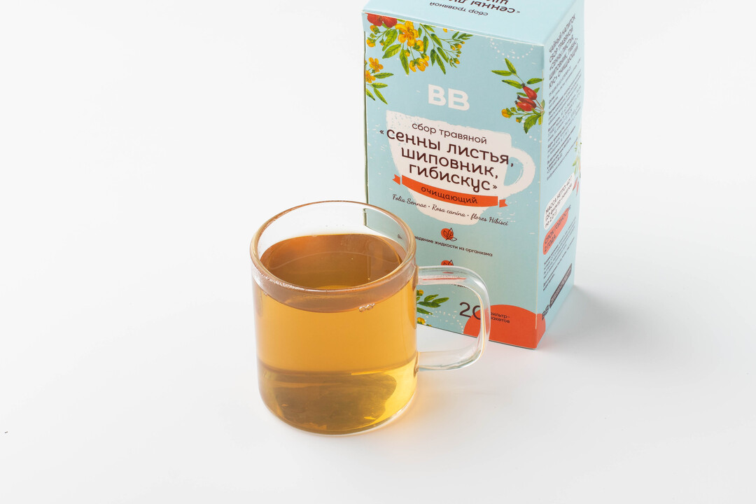 

ВкусВилл Сбор травяной Сенны листья, шиповник, гибискус очищающий фильтр-пакеты 20 шт