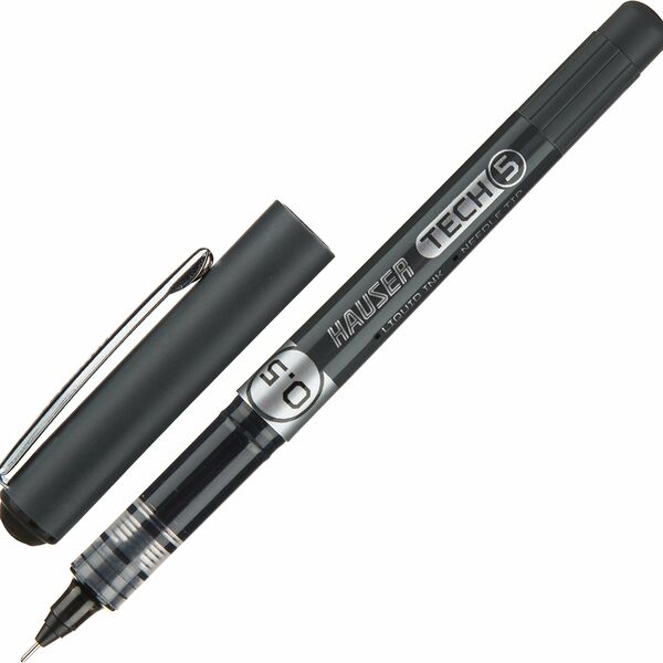 Роллер Рапидограф Hauser Tech-5, 0,5 мм, пластик, чернила черные H6048