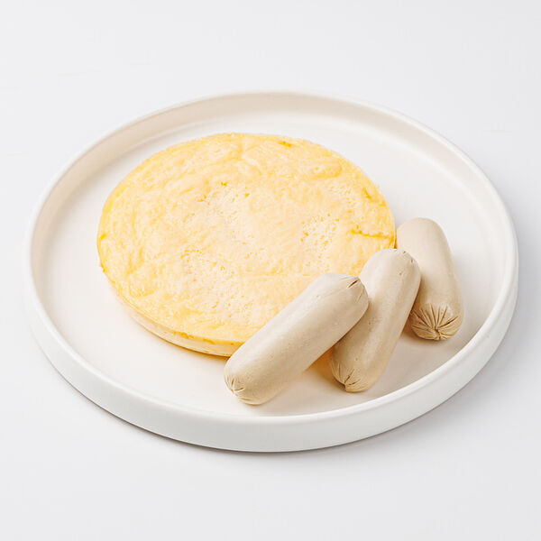 Омлет ВкусВилл Классика с сыром и сосисками, 230 г