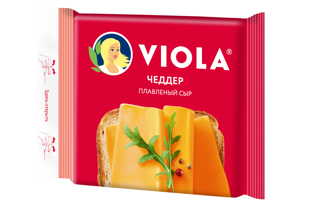 

Сыр Viola плавленый Чеддер в ломтиках 140 г