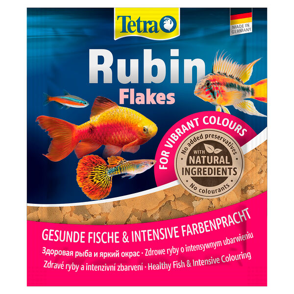 Корм для рыб Tetra Rubin в хлопьях для улучшения окраса всех видов рыб 12 г
