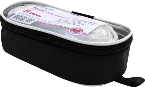 

Трос буксировочный Autostandart ленточный 5т 4,5 м, петля-скоба, в чехле