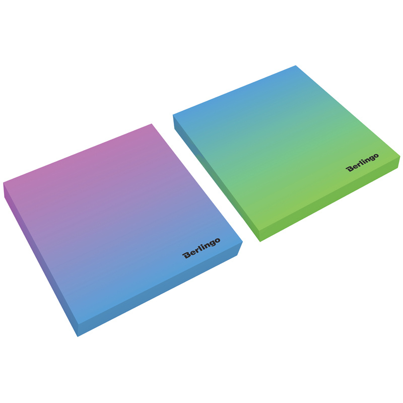 

Стикеры самоклеящиеся BERLINGO Ultra Sticky Radiance 7,5х7,5см 50 листов, в ассортименте Арт. 320012