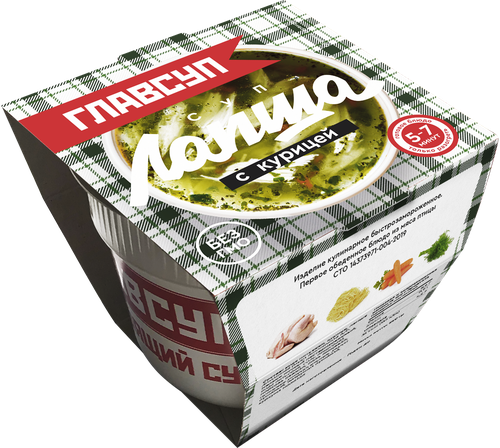 

Суп Главсуп лапша с курицей 250 г