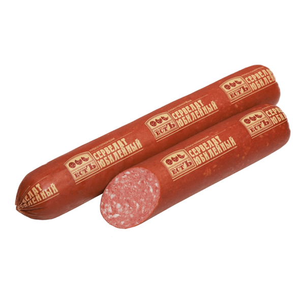 Колбаса ЕСТЪ сервелат Юбилейный п/к вес до 700г