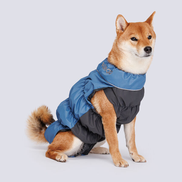 Rungo Жилетка мембрана с подкладкой мальчик спина 38 грудь 65 голубой океан