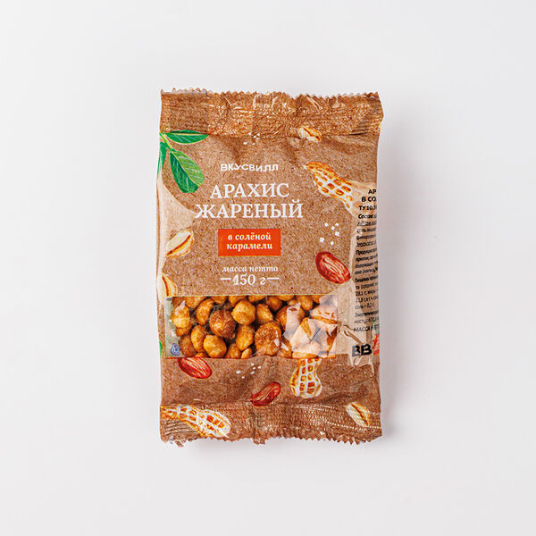 Арахис жареный в соленой карамели