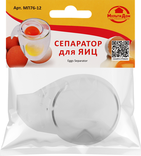Сепаратор для яиц Мультидом полистирол Арт. МП76-12