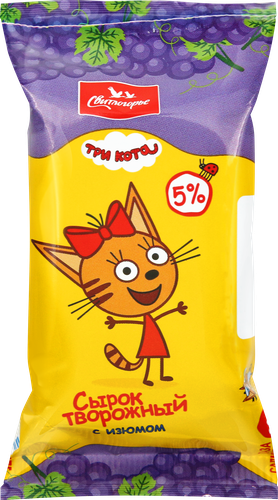 

Творожные палочки Свитлогорье Kids Три кота глазированные 16% 180 г