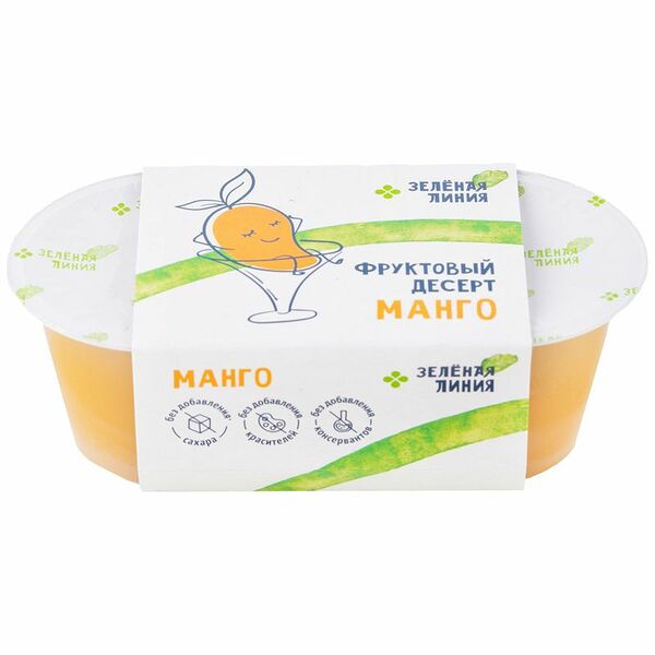 Десерт Манго Зелёная Линия, 200 г