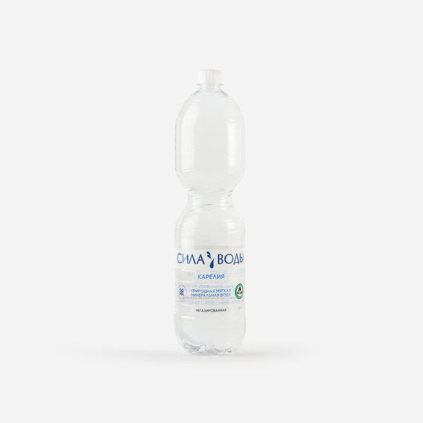 Вода минеральная природная СИЛА ВОДЫ Карелия негазированная 1.5 л