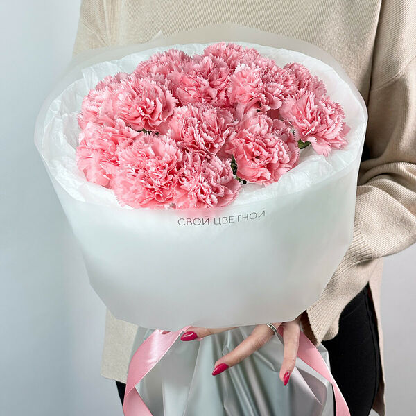 Монобукет диантусов