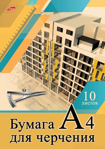 

Папка Academy Style для черчения А4, 10л, в ассортименте