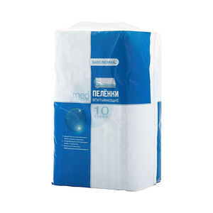 Medresponse пелёнки впитывающие 60 см х 90 см 10 шт