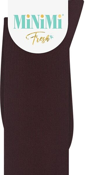 Носки женские MiNiMi Fresh 4103 высокая резинка Bordo бордовый Размер 39-41