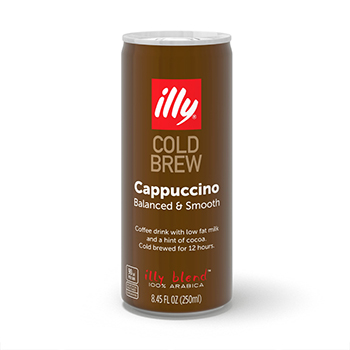 

Кофейный напиток illy Cold Brew Cappuccino молочный 0.25л, Италия