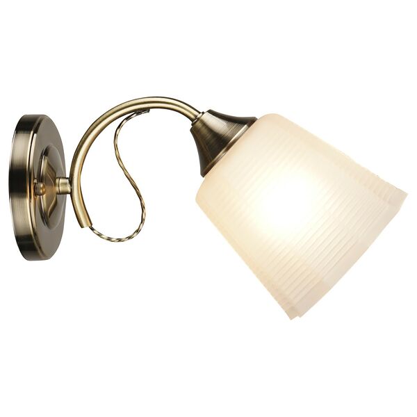 Бра Символ Света, Е27, 60 Вт, бронза, 18х25х14 см