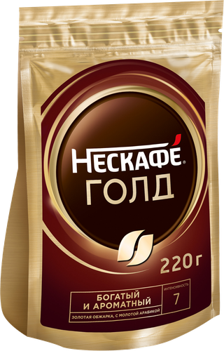 

Кофе растворимый Nescafe Gold 220 г