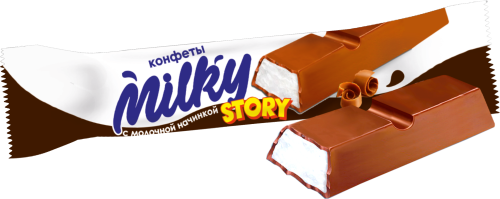 

Конфеты Сибирская Белочка Milky Story глазированные вес