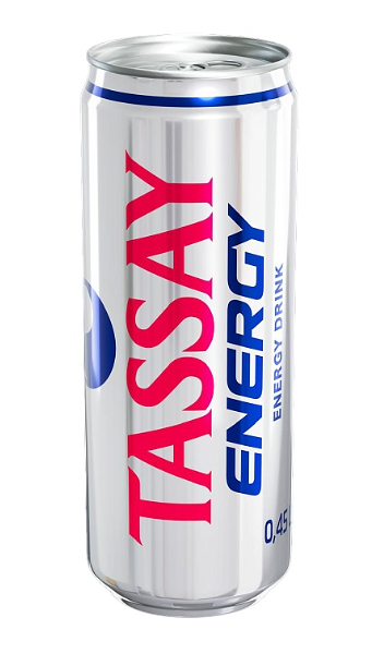 Напиток безалкогольный TASSAY Energy энергетический газированный 450мл