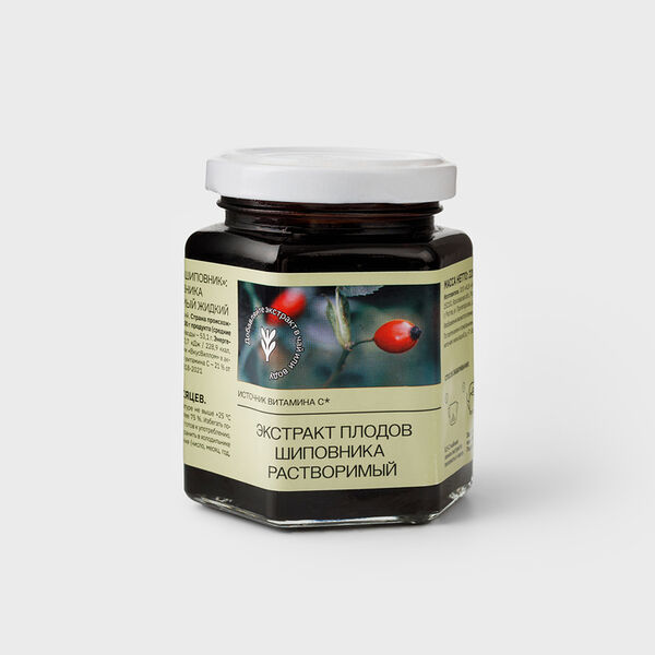 Экстракт плодов шиповника растворимый 220г