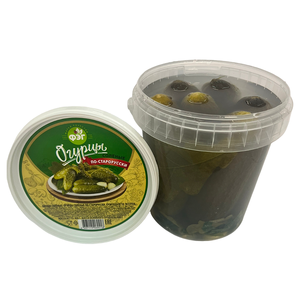 Огурцы Фэг по-старорусски соленые