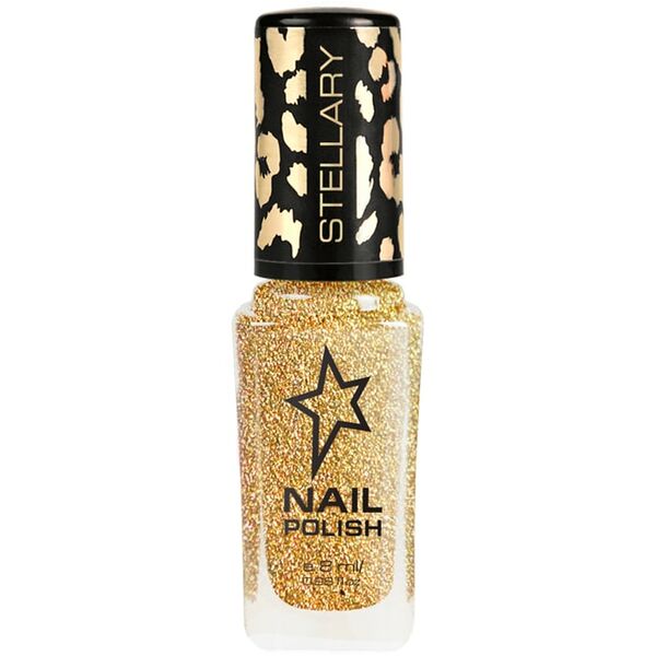 Лак для ногтей Stellary Nail polish тон 115 розовый с блестками 8мл