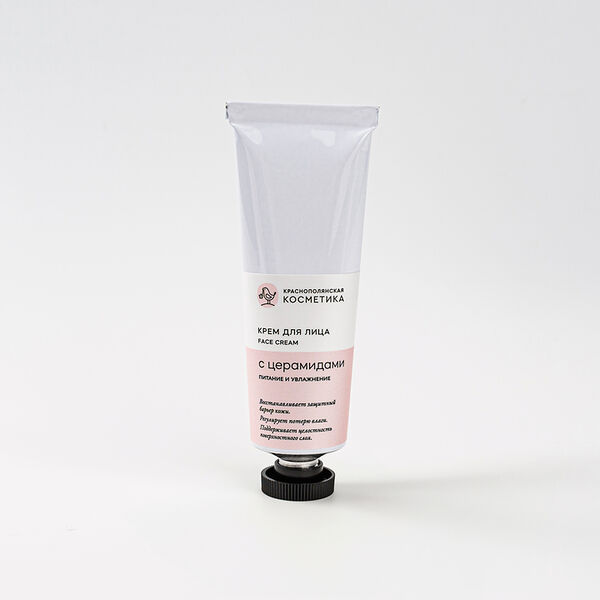 КРАСНОПОЛЯНСКАЯ КОСМЕТИКА Крем для лица С церамидами, 30 мл