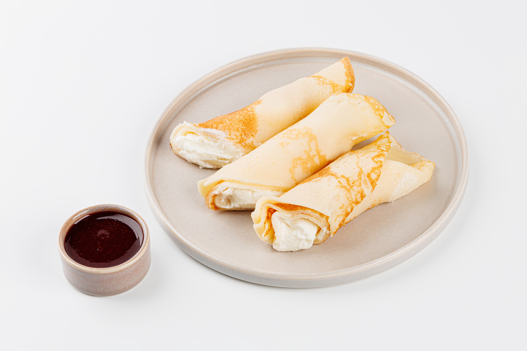 

Блины с Крем чиз и вишней 140 г