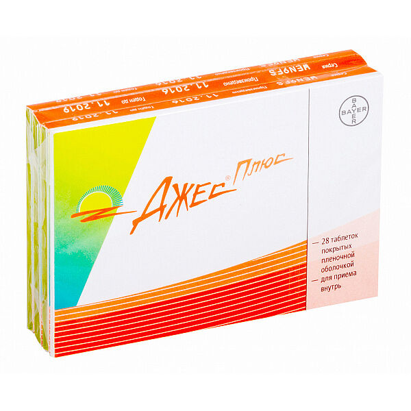 Джес Плюс таблетки 84 шт