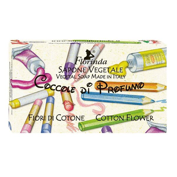 Мыло Florinda Coccole Di Profumo 200 г Cotton Flower