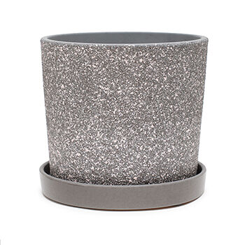 Горшок Дакар серый кедр №3, Россия