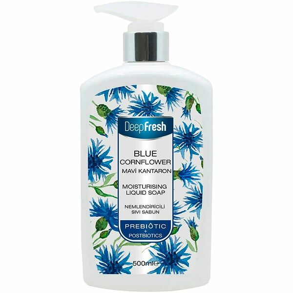 Мыло Deep Fresh жидкое с экстрактом голубого василька увлажняющее, 500мл