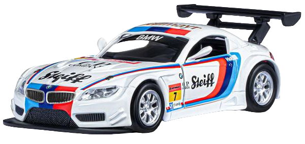 Игрушка Машинка BMW Z4 GT3 белый 1251220
