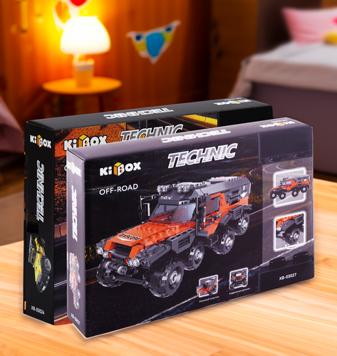 

Конструктор KIBOX Вездеход 466 деталей, Арт. XB-03027