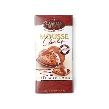Молочный шоколад Mousse milk (Мусс милк) с начинкой из шоколадного мусса ТМ Camille Bloch (Камиль Блох)