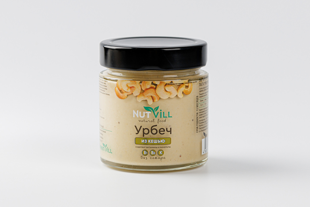 

Урбеч NutVill Кешью 180 г