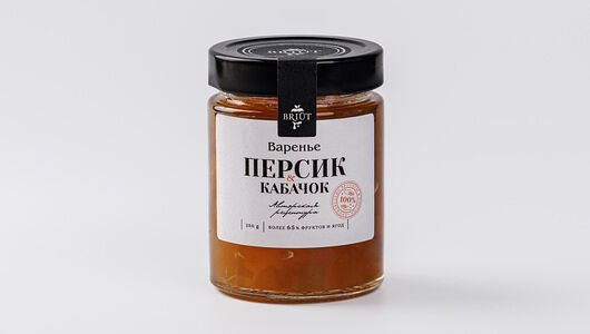 Варенье Briut из персика и кабачка